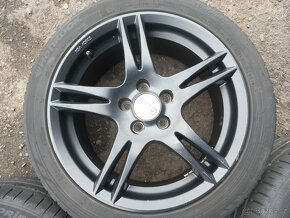 Prodám sadu Alu kol CMS 195/45R16 letní - 5