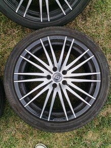 ALU Diewe 5x108 R19 + letní 245/40 - 5