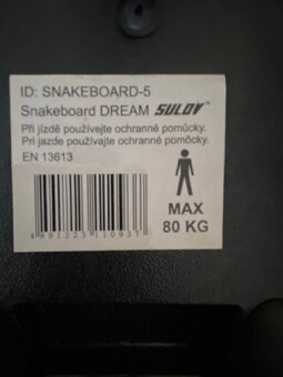 Snakeboard Sulov Dream-PC 1990,- - 5