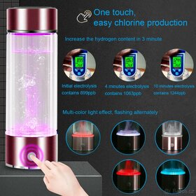 Luxus ionizační lahev sklo a nerez - 5