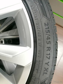 Nový orig. letní set Škoda Fabia IV 215/45 R17 4ks Barum - 5