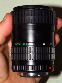 PENTAX ZOOM 3,5-4,5/28-80mm manuál Fokus, zachovalý stav, - 5