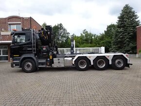 Scania R490 8x4 - nosič kontejnerů s hydraulickou rukou - 5