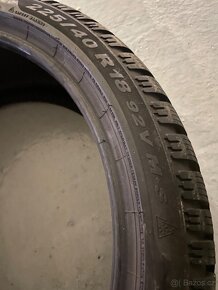 Zimni pneu Pirelli 4x 225/40/18 zanovni - 5