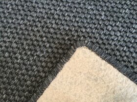 Metrážový koberec Nature antracit - 5