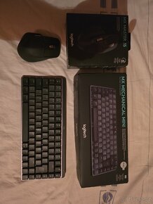 Prodám klávesnici Logitech MX Mechanical mini graphite - 5