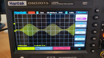 Osciloskop Hantek DSO2D15 150MHz s funkčním generátorem NOVÝ - 5