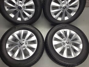 16" Originál Škoda Castor 5x112 NOVÁ LETNÍ SADA - 5