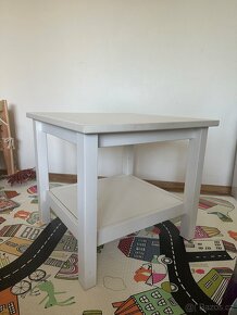 Konferenční stolek IKEA HEMNES-Bílá 55x55x50cm - 5