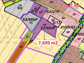 Prodej souboru pozemků, 7699 m², Pardubice - Lány na Důlku - 5