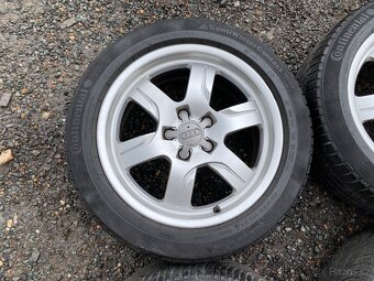 Alu original zimní kola Audi 5x112 7,5J ET28 225/50 R17 - 5