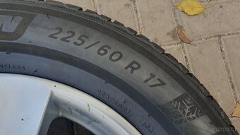 Zimní Sada Alu 5x100 225/60 R17 Borbet Subaru - 5