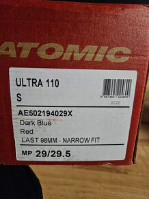 Atomic Hawx Ultra 110 S Dark Blue/Red 29/29,5 - 5