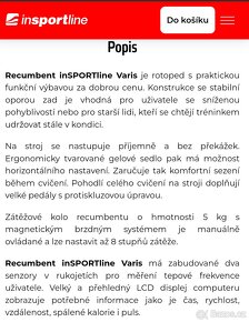 Recumbent Insportline Varis - 5