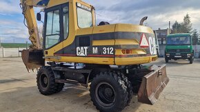 Predám kolesový Bager CATERPILLAR M 312, alebo vymením - 5