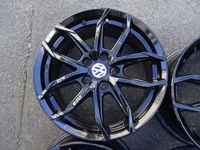 Alu disky černé Volkswagen, 17", 5x112, ET 45 , šířka 7,5J - 5