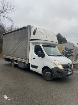 Renault Master 3, plachtová dodávka, čelo, 10 EUR palet - 5