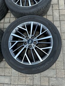 ORIGINÁL Alu Hyundai Tucson R18, 5x114.3 - TOP STAV - 5