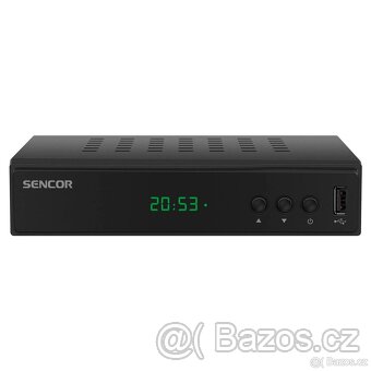 DVB-T2 přijímač Sencor SDB 5005T H.265 (HEVC) set top box - 5