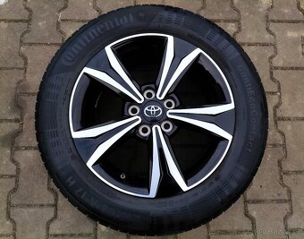 Alu kola originál Toyota C-HR 5x114,3 R17 KRÁSNÁ TOP SADA - 5