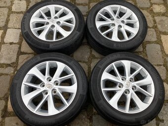 Alu kola TOYOTA COROLLA 5x114 letní CONTINENTAL 205/55R16 - 5