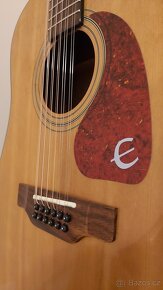 Akusticka kytara Epiphone 12 strunna - 5