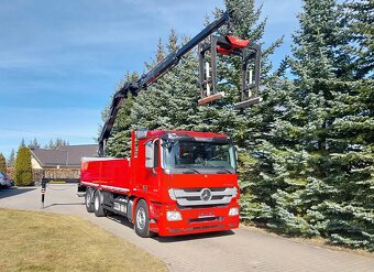 Mercedes-Benz Actros 2546 6x2 - valník s hydraulickou rukou - 5