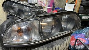 Bmw e39 přední světla halogen - 5