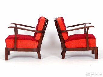 Starožitná křesla THONET, 2 kusy, výroba 1950. - 5