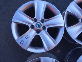 Alu disky origo Škoda Yeti 17", 5x112, ET 45, šíře 7J - 5