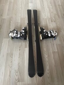 Lyže Nordica 130 cm + lyžáky Atomic velikost 37-38 - 5