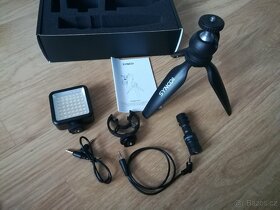 Mikrofon set se stativem a světlem Vlogger Kit 2 - 5