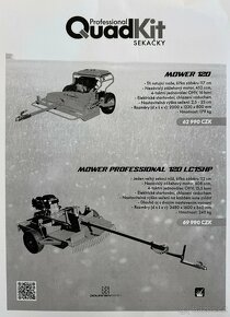 Sekačka QuadKit MOWER 120 - 5