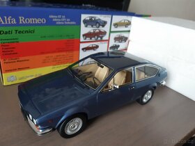 Fiat 124 Sport Coupé a Alfa Romeo GTV 1:18 Laudoracing-model - 5