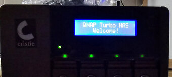 NAS QNAP TS-419P + 4x 4T WD Red - 5