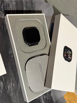 Apple Watch ultra 2 black titan + black ocean band - 5