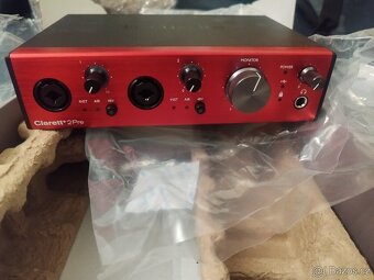 Focusrite clarett+ 2 Pre nová,záruka - 5