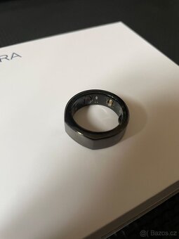 Oura ring 3 Heritage Black , velikost 10 - 5