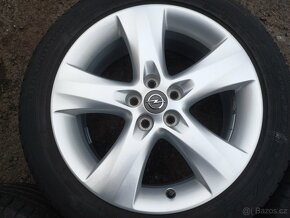 Sada Orig Alu kol Opel 215/50R17 letní - 5