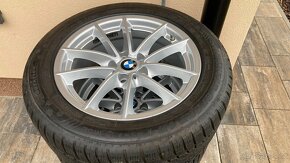 Original ALU kola 17, Bmw 5(G30) zimní  Dunlop 225/55/17 RFT - 5