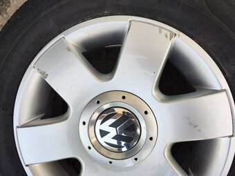 15"alu sada disků 5x112 origo VW Caddy Golf 5 6 Touran - 5