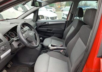 Opel Zafira 1.6i CNG 7MÍST KLIMA TAŽNÉ manuál 69 kw - 5