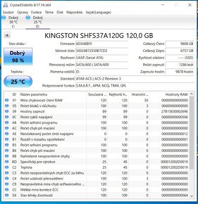 11x SSD Kingstone HyperX FURY - 120GB - 5