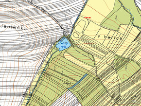 Prodej souboru pozemků ttp o rozloze 5439 m2 v obci Habry, o - 5