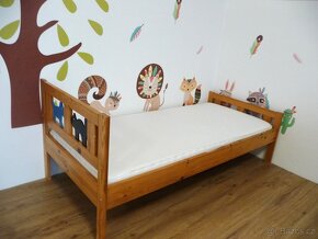 Dětská postel IKEA 160 x 70 + rošt a matrace - 5