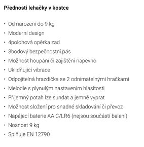 Lehátko, houpátko - 5