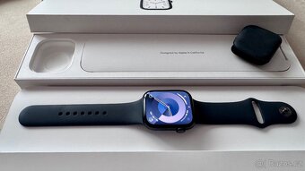 Apple Watch Series 7 45mm Midnight- komplet, pěkné. - 5