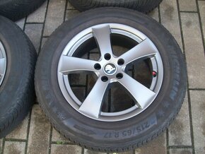 zimní kola Kodiaq 215.65.17 Michelin Alpin5 - 5