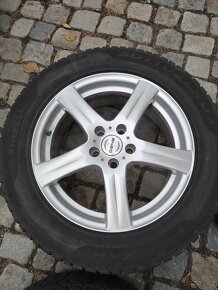 Prodám alu 17 Enzo 5x108 ET 48 zimní pneu 235/55/17 - 5