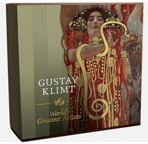 GUSTAV KLIMT - Medicina 2 oz stříbrná mince jen 500 kusů - 5